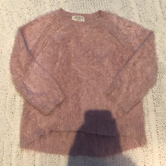Zara Other - Girls soft pink sweater Zara